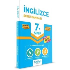 7. Sınıf İngilizce Soru Bankası Netfen Yayınları