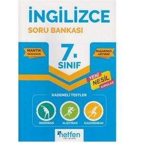 7. Sınıf İngilizce Soru Bankası Netfen Yayınları
