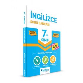 7. Sınıf İngilizce Soru Bankası Netfen Yayınları