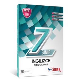 7. Sınıf İngilizce Soru Bankası Sınav Yayınları