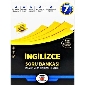 7.Sınıf İngilizce Soru Bankası - Zeka Küpü Yayınları