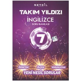 7.Sınıf İngilizce Takım Yıldızı Soru Bankası Netbil Yayınları