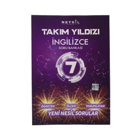7.Sınıf İngilizce Takım Yıldızı Soru Bankası Netbil Yayınları