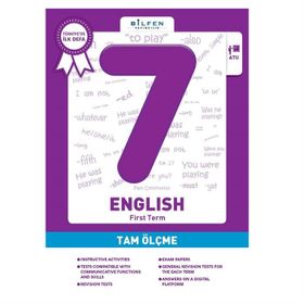 7. Sınıf İngilizce Tam Ölçme - Bilfen Yayınları