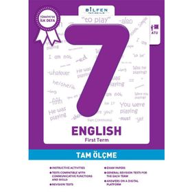 7. Sınıf İngilizce Tam Ölçme - Bilfen Yayınları