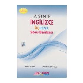 7. Sınıf İngilizce Üç Renk Soru Bankası Esen Yayınları