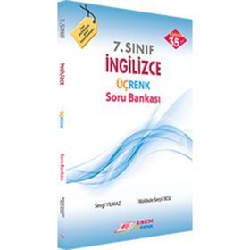 7. Sınıf İngilizce Üç Renk Soru Bankası Esen Yayınları