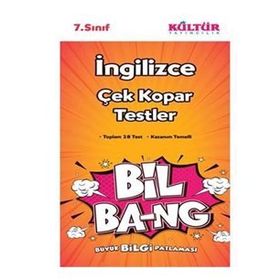 7. Sınıf İngilizce Yaprak Test Komisyon Bulut Eğitim ve Kültür Yayınları