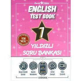 7. Sınıf İngilizce Yıldızlı Soru Bankası-Deniz Yıldızı Yayınları