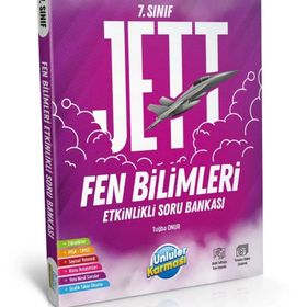 7.Sınıf JETT Fen Bilimleri Etkinlikli Soru Bankası Ünlüler Karması