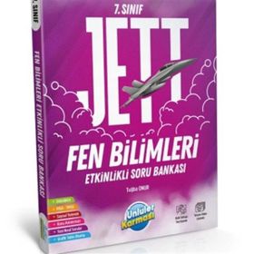 7.Sınıf JETT Fen Bilimleri Etkinlikli Soru Bankası Ünlüler Karması
