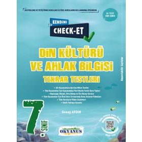 7. Sınıf Kendini Check Et Din Kültürü Ve Ahlak Bilgisi Tekrar Testleri - Okyanus Yayıncılık
