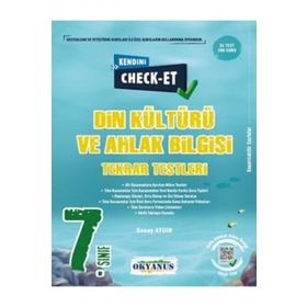 7. Sınıf Kendini Check Et Din Kültürü Ve Ahlak Bilgisi Tekrar Testleri - Okyanus Yayıncılık