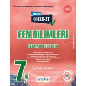 7. Sınıf Kendini Check Et Fen Bilimleri Tekrar Testleri - Okyanus Yayıncılık