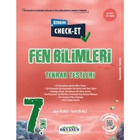 7. Sınıf Kendini Check Et Fen Bilimleri Tekrar Testleri - Okyanus Yayıncılık