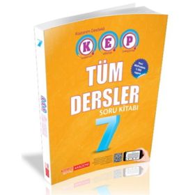 7.Sınıf KEP Tüm Dersler Soru Bankası - Kırmızı Beyaz Yayınları