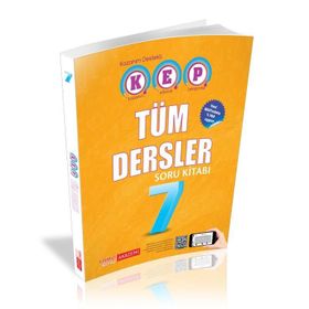 7.Sınıf KEP Tüm Dersler Soru Bankası - Kırmızı Beyaz Yayınları
