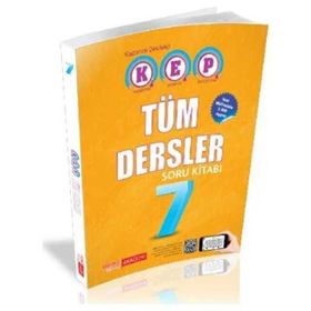7.Sınıf KEP Tüm Dersler Soru Bankası - Kırmızı Beyaz Yayınları