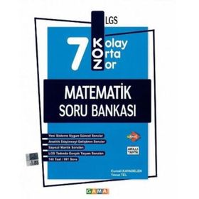 7. Sınıf Koz Tatlı Sert Matematik Soru Bankası-Gama Yayınları