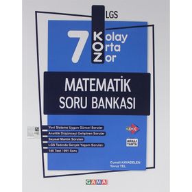 7. Sınıf Koz Tatlı Sert Matematik Soru Bankası-Gama Yayınları