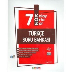 7. Sınıf Koz Türkçe Soru Bankası-Gama Yayınları