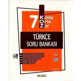 7. Sınıf Koz Türkçe Soru Bankası-Gama Yayınları