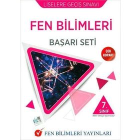 7. Sınıf LGS Fen Bilimleri Başarı Seti-Fen Bilimleri Yayınları