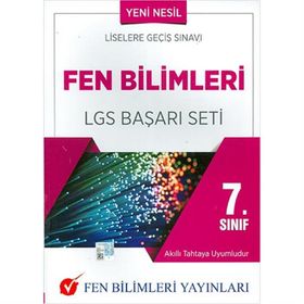7. Sınıf LGS Fen Bilimleri Başarı Seti-Fen Bilimleri Yayınları