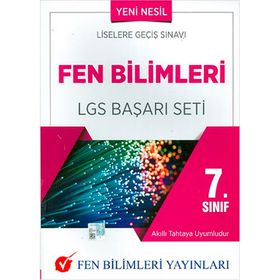 7. Sınıf LGS Fen Bilimleri Başarı Seti-Fen Bilimleri Yayınları
