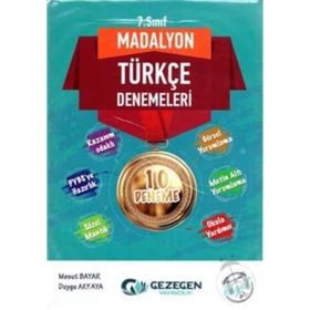 7. Sınıf Madalyon 10 lu Türkçe Denemeleri - Gezegen Yayıncılık