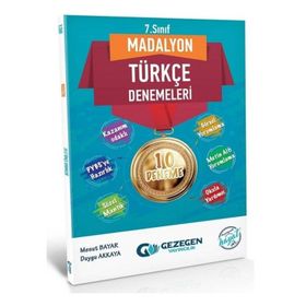 7. Sınıf Madalyon 10 lu Türkçe Denemeleri - Gezegen Yayıncılık