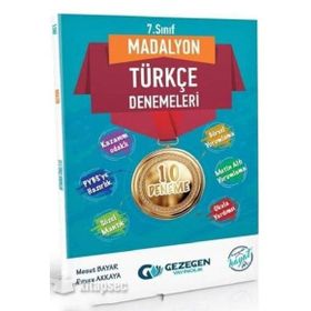 7. Sınıf Madalyon 10 lu Türkçe Denemeleri - Gezegen Yayıncılık