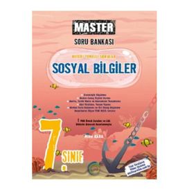 7. Sınıf Master Sosyal Bilgiler Soru Bankası Okyanus Yayıncılık
