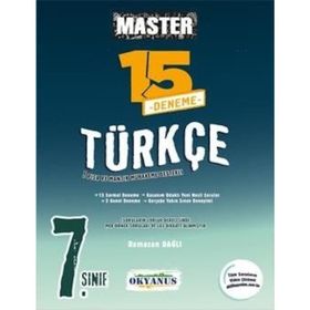 7. Sınıf Master Türkçe Deneme-Okyanus Yayınları