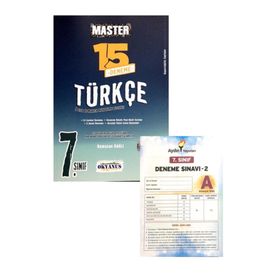 7. Sınıf Master Türkçe Deneme-Okyanus Yayınları