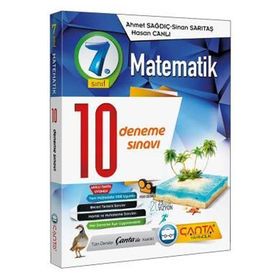 7. Sınıf Matematik 10 Branş Denemesi Ahmet Sağdıç Çanta Yayınları