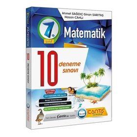7. Sınıf Matematik 10 Branş Denemesi Ahmet Sağdıç Çanta Yayınları