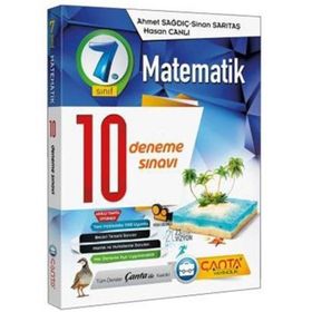 7. Sınıf Matematik 10 Branş Denemesi Ahmet Sağdıç Çanta Yayınları