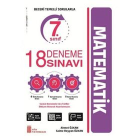 7. Sınıf Matematik 18 Deneme Sınavı - Ata Yayınları