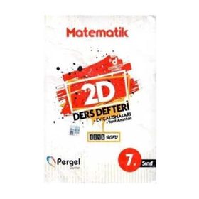 7. Sınıf Matematik 2D Ders Defteri Kollektif Pergel Yayınları