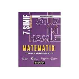 7. Sınıf Matematik 32 Haftalık Kazanım Denemeleri Startfen Yayınları