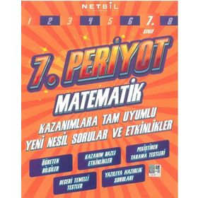 7. Sınıf Matematik 7. Periyot-Netbil Yayıncılık