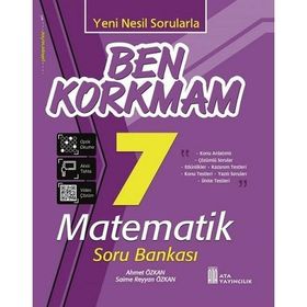 7.Sınıf Matematik Ben Korkmam Soru Bankası Ata Yayıncılık