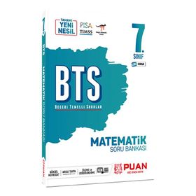 7. Sınıf Matematik BTS Beceri Temelli Soru Bankası-Puan Yayınları