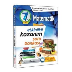 7. Sınıf Matematik Etkinlikli Kazanım Soru Bankası - Çanta Yayınları