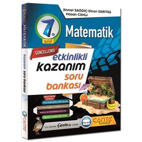7. Sınıf Matematik Etkinlikli Kazanım Soru Bankası - Çanta Yayınları