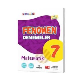 7. Sınıf Matematik Fenomen 10 Deneme - Gama Yayınları