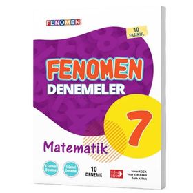 7. Sınıf Matematik Fenomen 10 Deneme - Gama Yayınları
