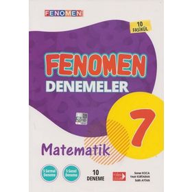 7. Sınıf Matematik Fenomen 10 Deneme - Gama Yayınları