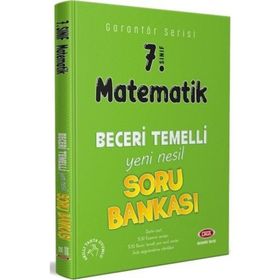 7. Sınıf Matematik Garantör Beceri Temelli Soru Bankası-Data Yayınları